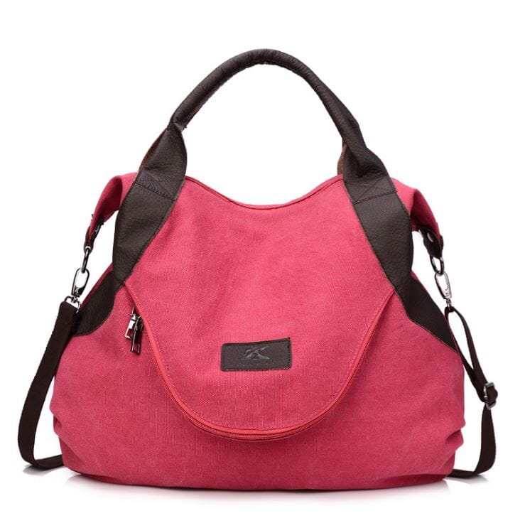 Canvas Handbag & Tote prettychix Red 