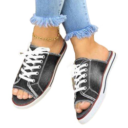 Comfy Sneaker Sandals Pretty Chix Grey 9.5 
