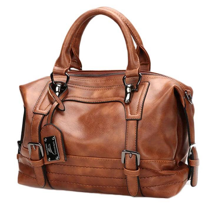 Front Buckle Casual Handbag For Women prettychix 