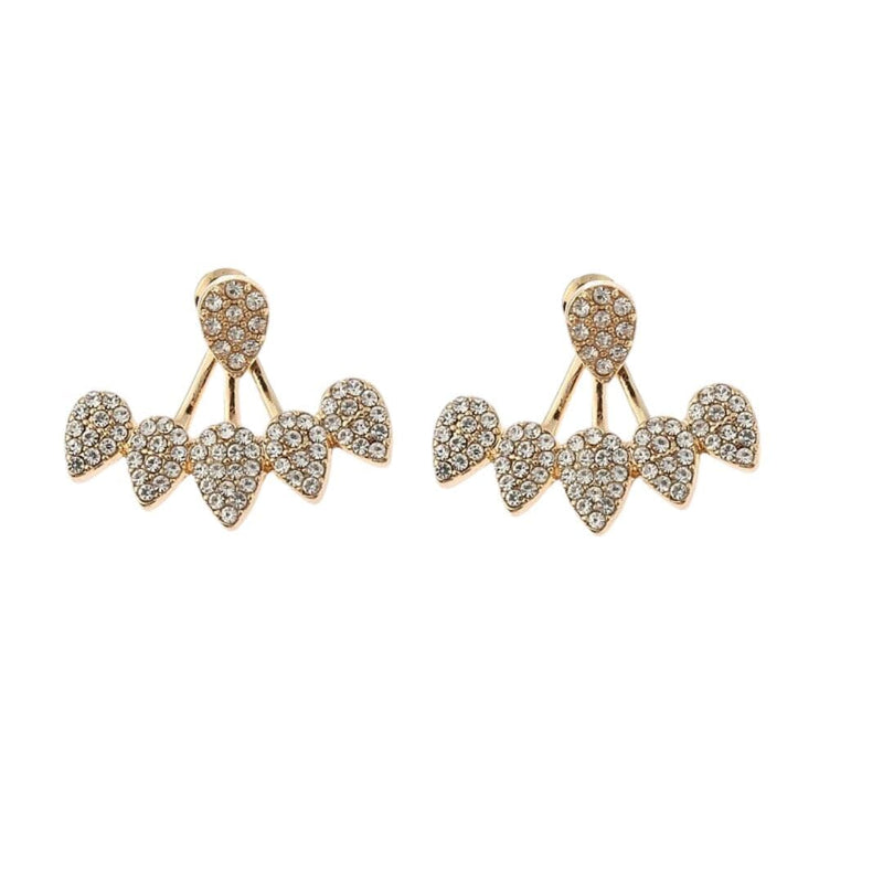 Waterdrop Earrings Jewelry Pretty Chix Gold 