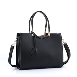 Women's Casual Satchel Handbag Purse prettychix Black 