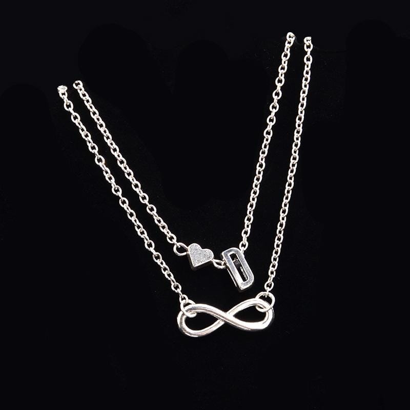 Infinity Alphabet Love Anklet Jewelry Pretty Chix D 