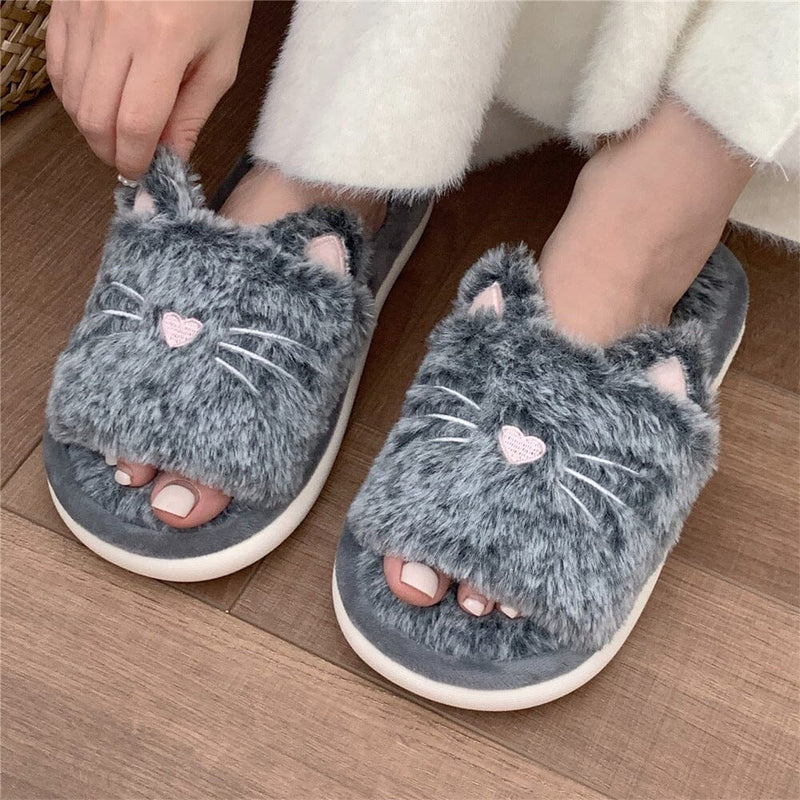 Kitty Comfy Slippers prettychix 