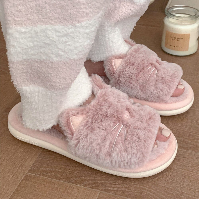 Kitty Comfy Slippers prettychix 