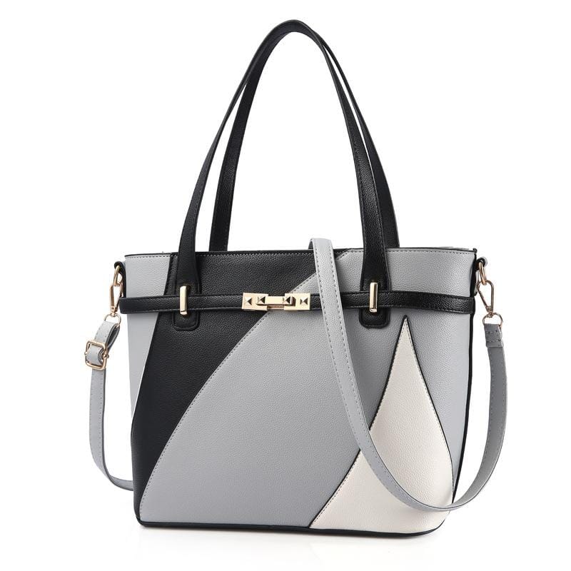 Multi-Color Fashion Handbag For Women prettychix Gray 