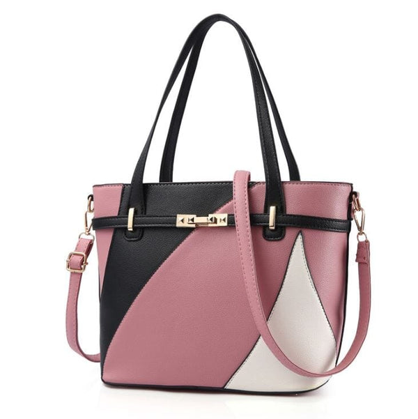 Multi-Color Fashion Handbag For Women prettychix PaleVioletRed 