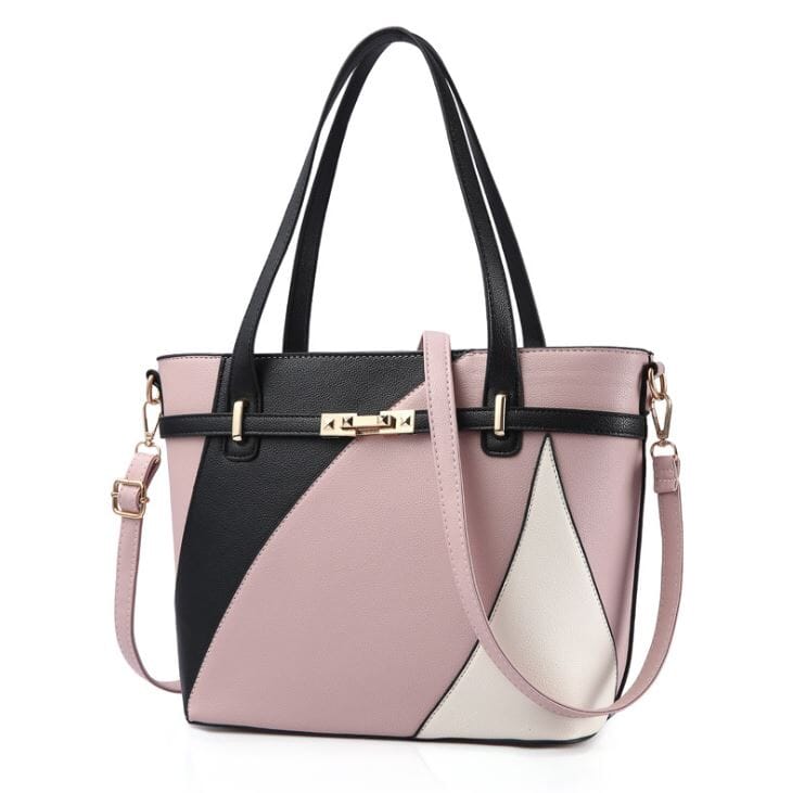 Multi-Color Fashion Handbag For Women prettychix Pink 