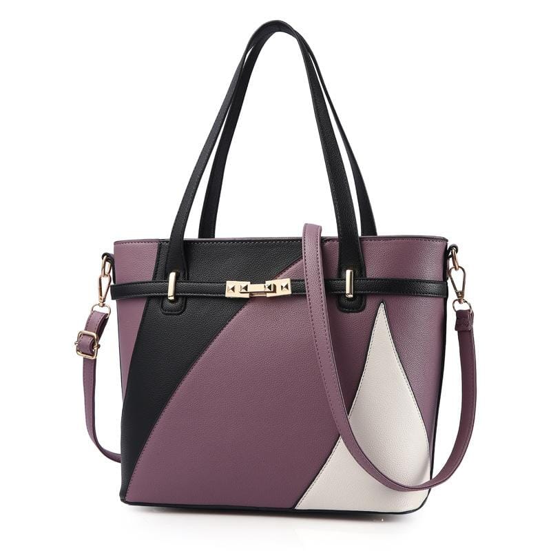 Multi-Color Fashion Handbag For Women prettychix Purple 